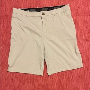 Nike Men's Light Gray Flat Front Shorts